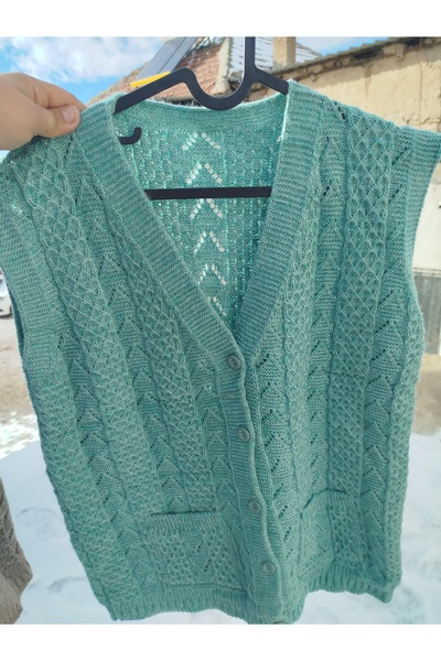 kalitekstil Örgü yelek çeyizlik hediyelik