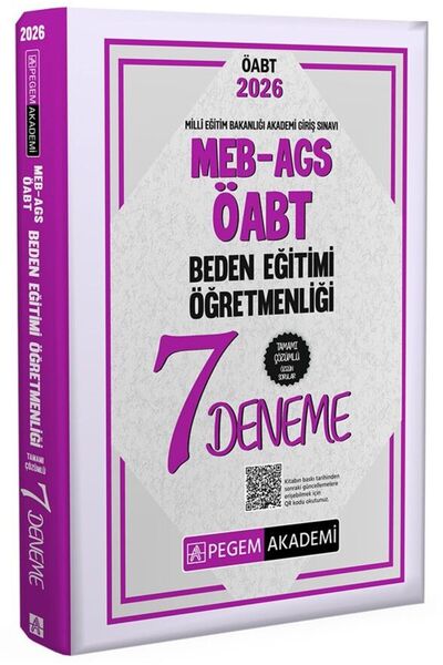 Pegem Akademi Yayıncılık Pegem 2026 ÖABT MEB-AGS Beden Eğitimi Öğretmenliği 7...