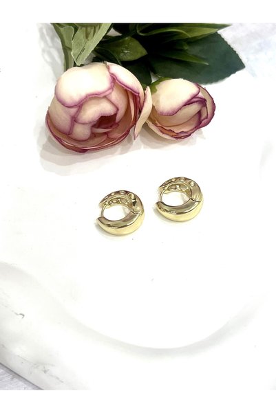 XUPING JEWELRY أقراط دائرية واسعة بتصميم خفيف