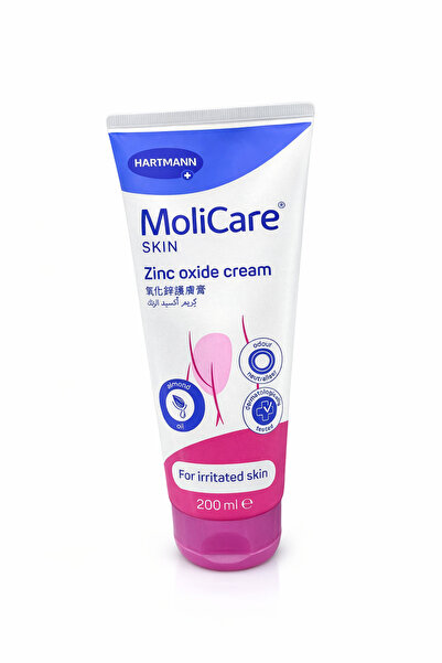 Marka Hartman MoliCare Skin Çinko Oksit Cilt Bakım Kremi 200 ml