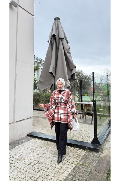 moda zeynaa Ekose Desenli Panço