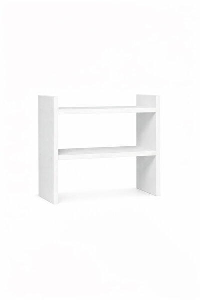 KORVEA Çok Amaçlı 2 Katlı Raf | Ev, Ofis ve Mutfak Kullanımı 40x35x15cm ölçül...