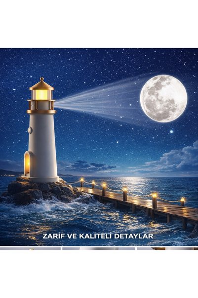 KENLY ضوء ليلي LED على شكل قمر يتم التحكم فيه عن بعد |   قابل للتعتيم، مع إمك...