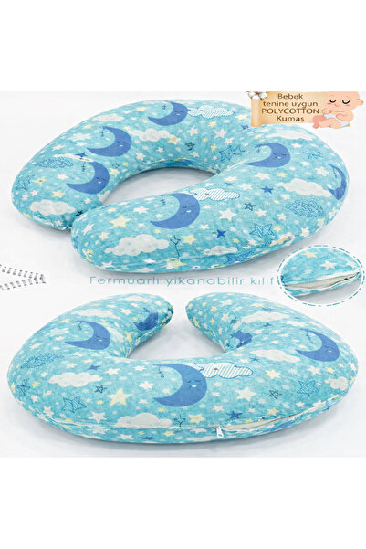 ENS PLASTİK Μαξιλάρι θηλασμού διπλής όψης / Μαξιλάρι στήριξης μωρού, μαξιλάρι...