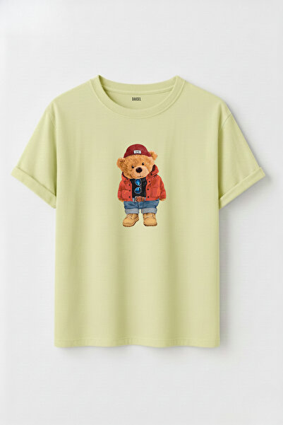 DK DAKSEL Unisex Winter Teddy Bear Printed 100% Cotton Premium Streetwear Des...