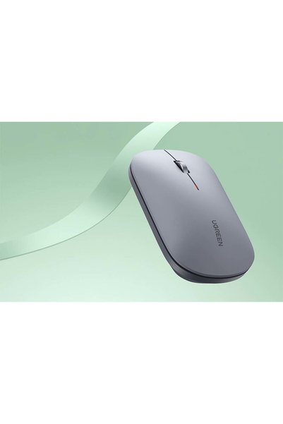 Ugreen Mouse wireless, Ugreen, Bluetooth 5.0, rezoluție 1000/1600/2000/4000 DPI, gri