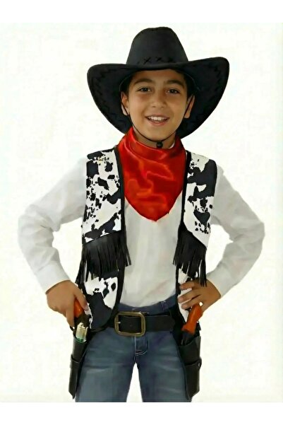 Kostüm Sarayı Kauboj Prsluk i šal