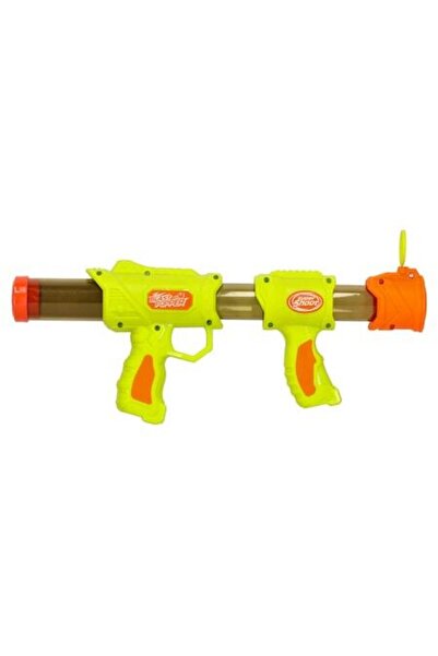 WTO 2in1 toy gun, with 12 balls and 12 foam cartridges for children, adjustab...