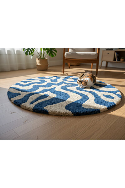 Pufero El Yapımı Ocean Halı & Dekor