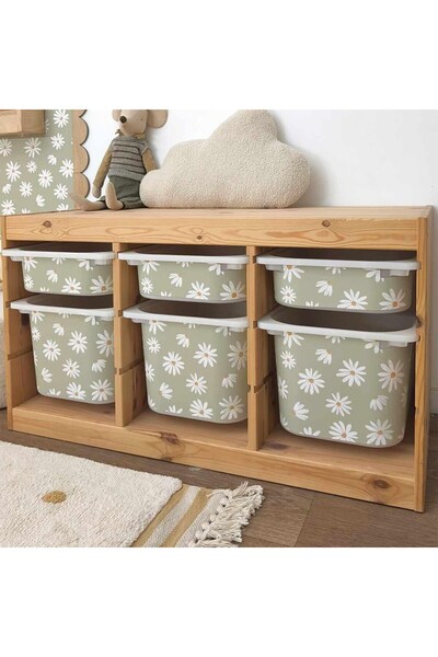 DECOMALL ( PP-11 ) Kendinden Yapışkanlı Oyuncak Sepeti Organizer Kaplaması