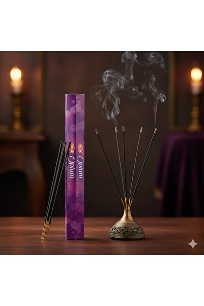 Hem Opium Aromalı Çubuk Tütsü 20’li – Gizemli Aroma ve Etkileyici Koku