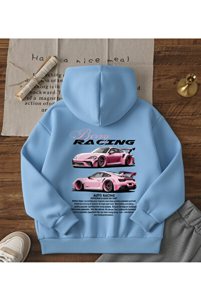 Mayer Butik سويت شيرت للجنسين للرجال/النساء من القطن مطبوع قصة فضفاضة بغطاء رأس