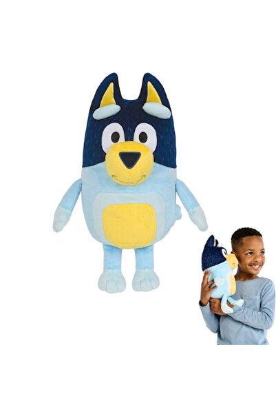 Virtual Trend Jucărie de pluș Bluey și Bingo, personaj Tată Bandit, 40 cm, Vi...