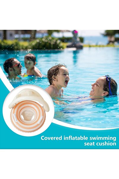 AZONEE Kids Pool Float with UV Protection Canopy