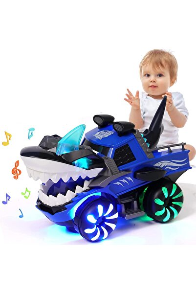 Generic شاحنة إكس سبرينغ مونستر تراك على شكل سمكة قرش