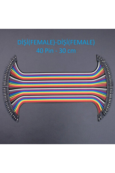 Jumper Kablo Dişi Dişi F2F 40 Pin 30cm