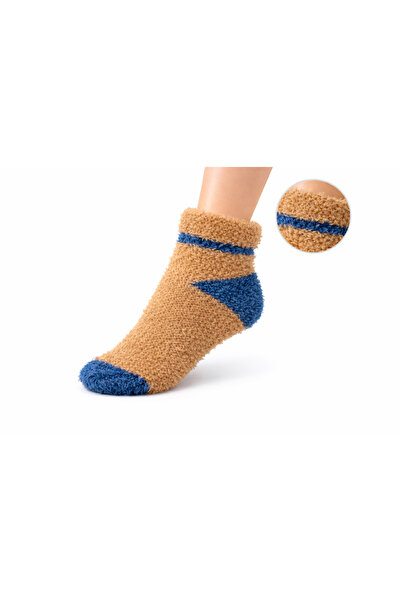 ANUK GRUP Kadın Peluş Saçaklı Uyku Çorabı - Düğün Nişan Söz Gelin Bohçası Hed...