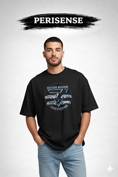 YRN COLLECTION Unisex Μπλουζάκι με στάμπα Ευρωπαϊκών Πολυτελών Αυτοκινήτων, α...