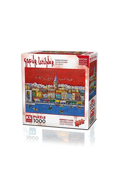 Ks Puzzle 20791 بازل 1000 قطعة اسطنبول الأحمر