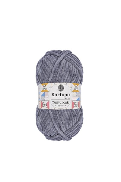 KREATİF TASARIM Kartopu Yumurcak Velvet Hand Knitting Yarn 5 Pieces