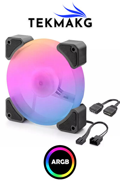 TEKMAKG Tek2661 Argb 120mm Case Fan – Soft Light Effect, Quiet Cooling