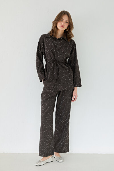 Melike Tatar Stone Shirt Set 32-2608