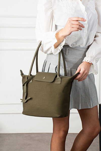 Ventus Khaki Canvas Bag