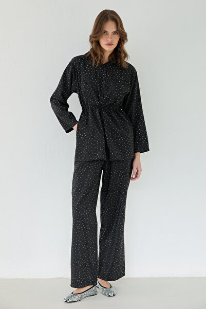 Melike Tatar Stone Shirt Set 32-2608