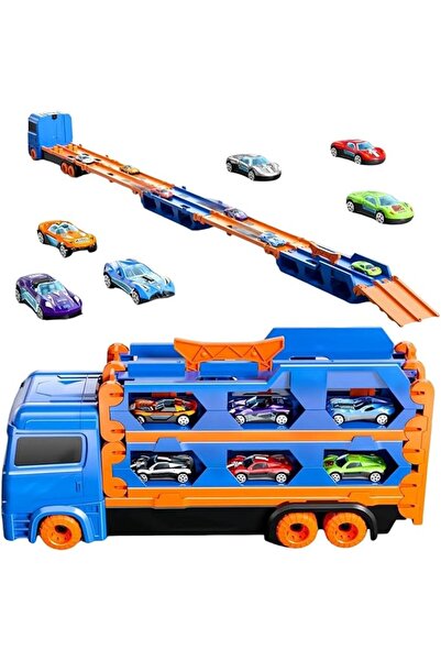 Generic Truck Toy with Double Launch Track