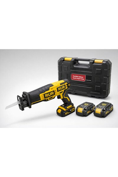 Electric 🪚 Cordless reciprocating saw RUR – 48V | High power, fast cutting 🪚