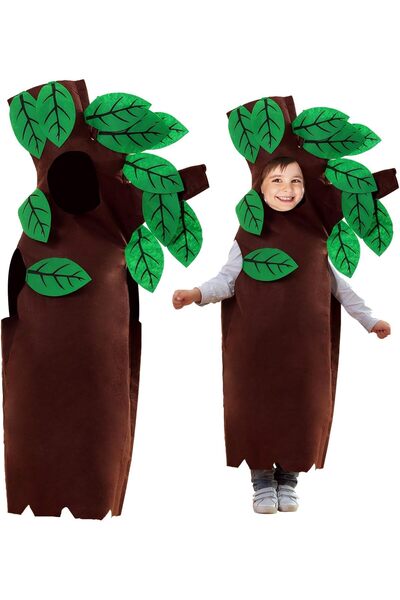 ELECDON زي تنكري للأطفال بتصميم فاكهة وشجرة