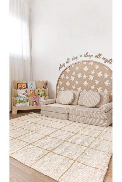 DECOMALL (PP-42) Autocolant de perete boem cu dungi și arce – Decor de perete...