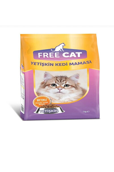 free cat 7 Kg Biftekli Kedi Maması