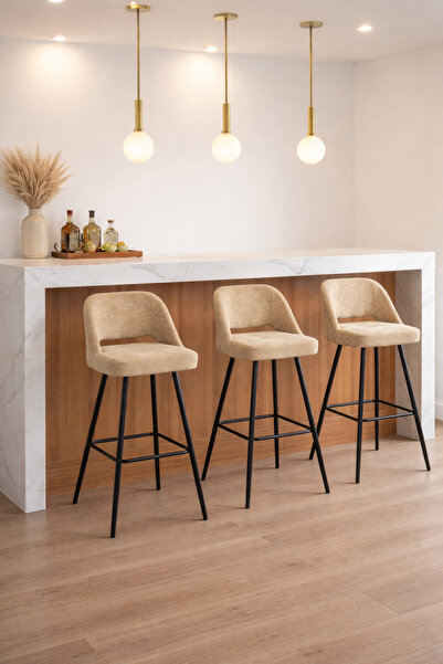 SADANHOME كرسي بار أنيق يجمع بين البساطة والراحة