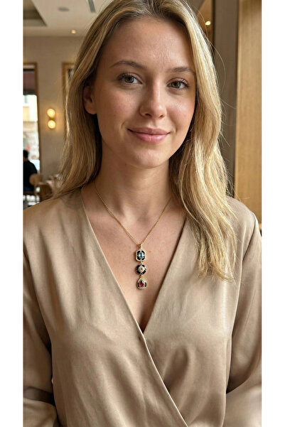 lowell home قلادة نسائية من الفولاذ 316L بتصميم عتيق