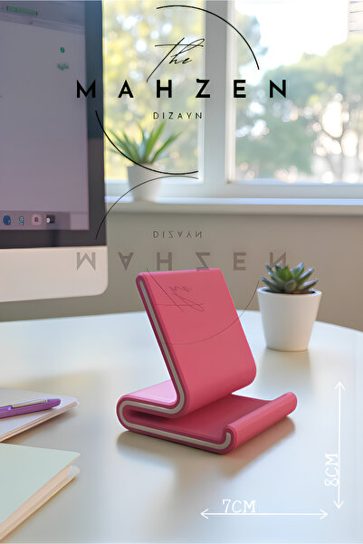 Mahzn Dizayn Masaüstü Telefon Tutucu/Telefon Tablet Standı Universal Özel Tas...