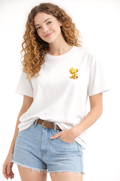 ArtYus Woodstock Printed Unisex Oversized Cotton T-Shirt