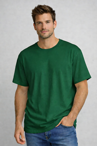 ArtYus Unisex Regular Fit Basic Cotton T-Shirt