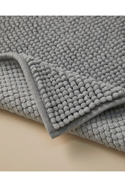 English Home Macaroni bathroom mat 50x80 cm grey