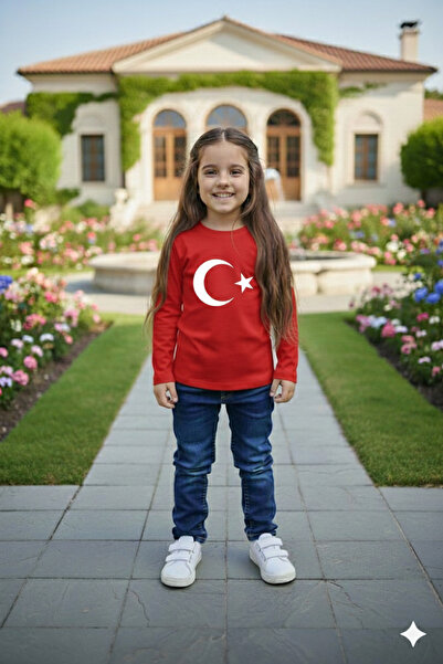 Parti Kırtasiye Tricou unisex pentru fete Tricou cu imprimeu Red Moon Star, c...