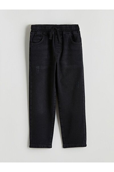 LC Waikiki Pantaloni de jeans pentru băieți LCW Kids cu talie elastică