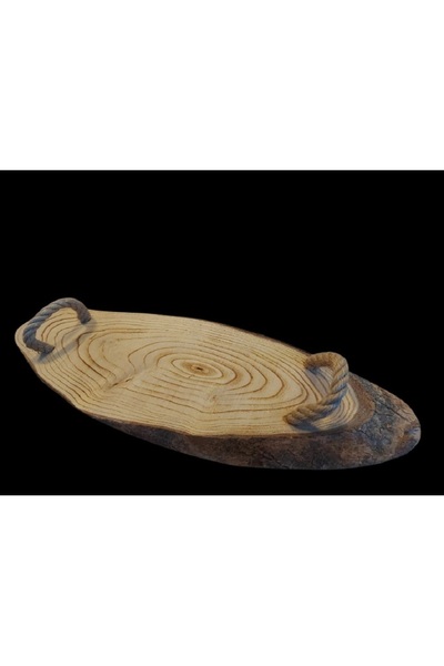 depo haki 14X42X2 Cm. Natural Wooden Coffee Tray