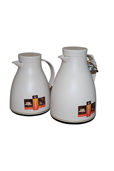 WDA 2-Piece Insulated Coffee Pot Set Thermal Jugs (1.0L + 1.5L).