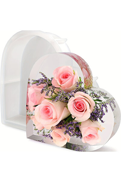 MILMATT Matrita de silicon, Milmatt, Model Inima, , potrivit pentru rasina ep...