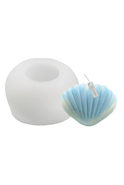 MILMATT Matrita de silicon, Milmatt, Model Scoica mare, pentru lumanari, , 98...