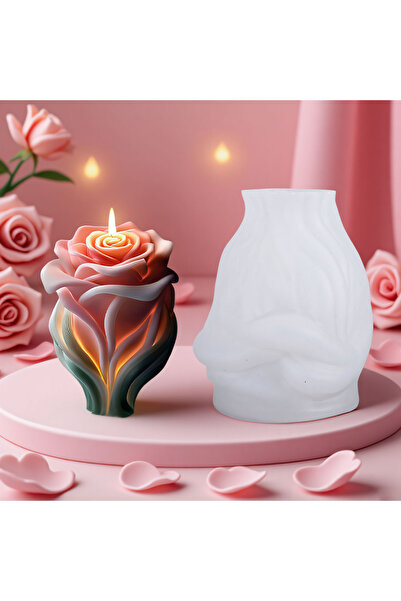 MILMATT Matrita de silicon, Milmatt, Trandafir in Maini 2