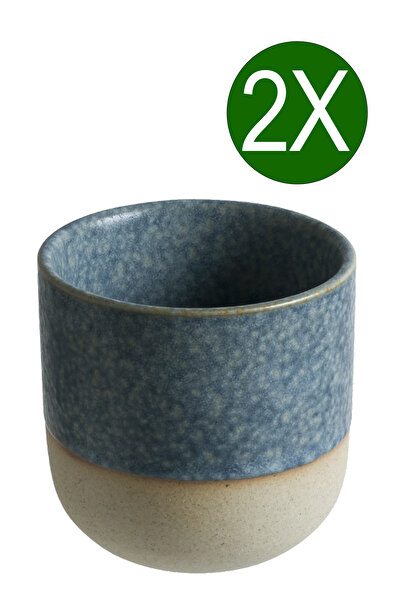 Bonna Porselen Artizan 220cc Kulpsuz Mug 2'li Takım Art220kmug DEMLİKSİZ