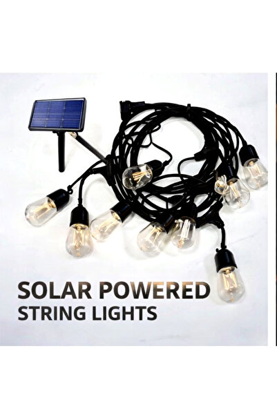 qwell عقد لمبات LED تعمل بالطاقة الشمسية – مقاومة للماء