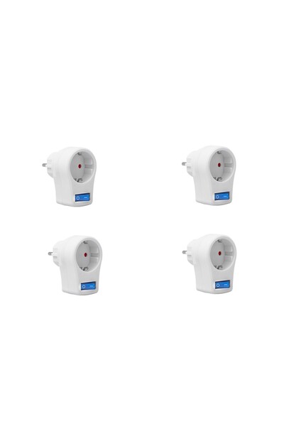Monte Lua Single Socket with Switch and Surge Protection 10 Ampere - 2510 Wat...
