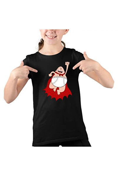 OEM Tricou Copii Fete Captain Underpants Capitanul Chilot Dav Pilkey